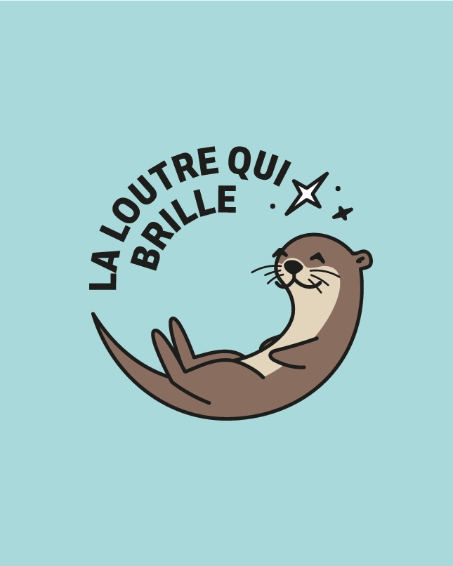 La loutre qui brille